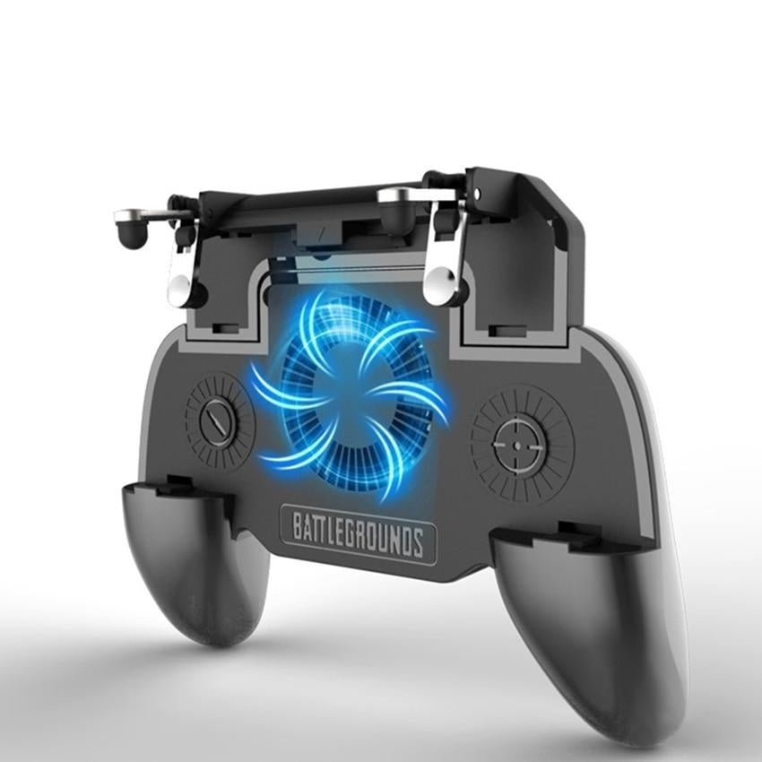 5 in 1 Mobile Gaming Controller With Fan Plus PowerBank - GadgetGameHub