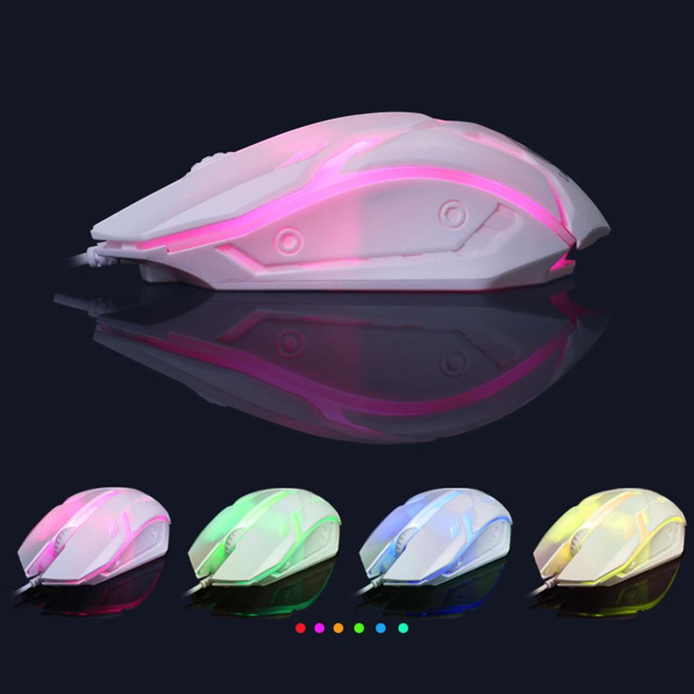 Gaming Keyboard Mouse Glowing Set - GadgetGameHub