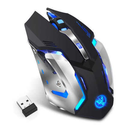 2.4GPI glowing gaming mouse - GadgetGameHub