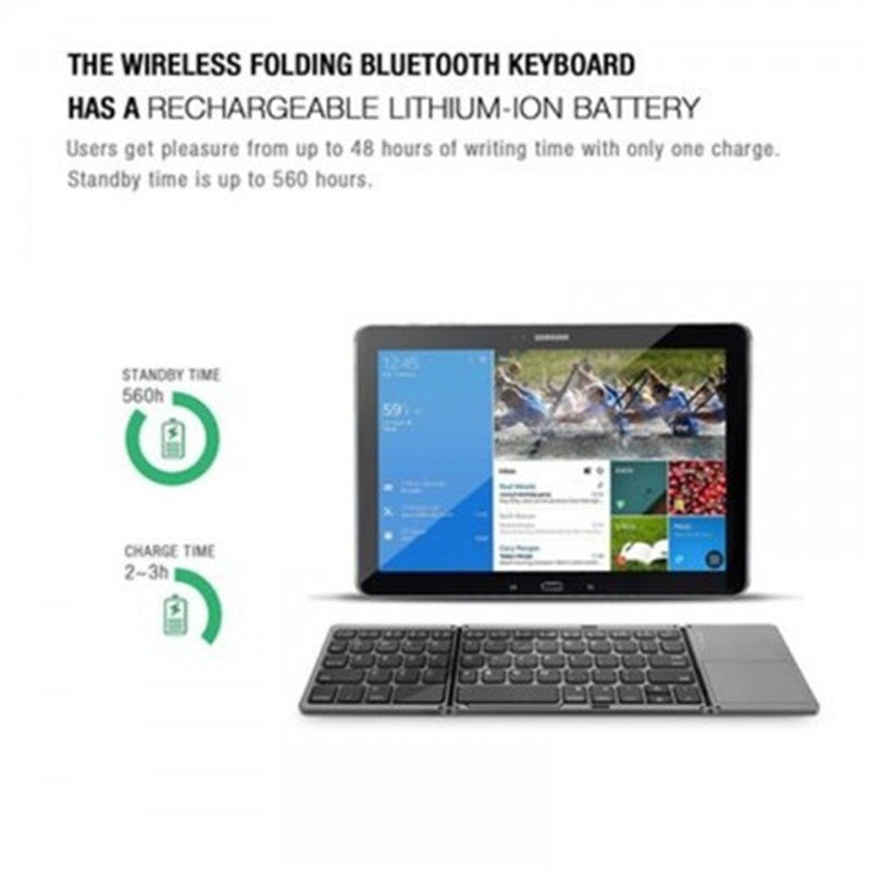 Folding Bluetooth Keyboard - GadgetGameHub