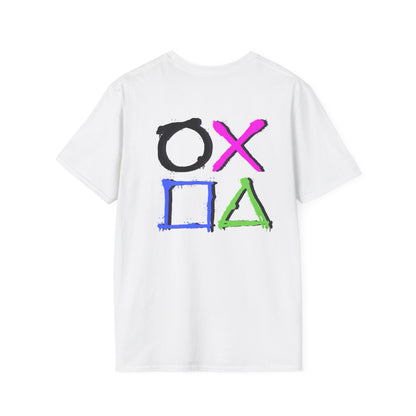 Unisex Softstyle T-Shirt with Colorful Graphic Print - Unique Casual Wear