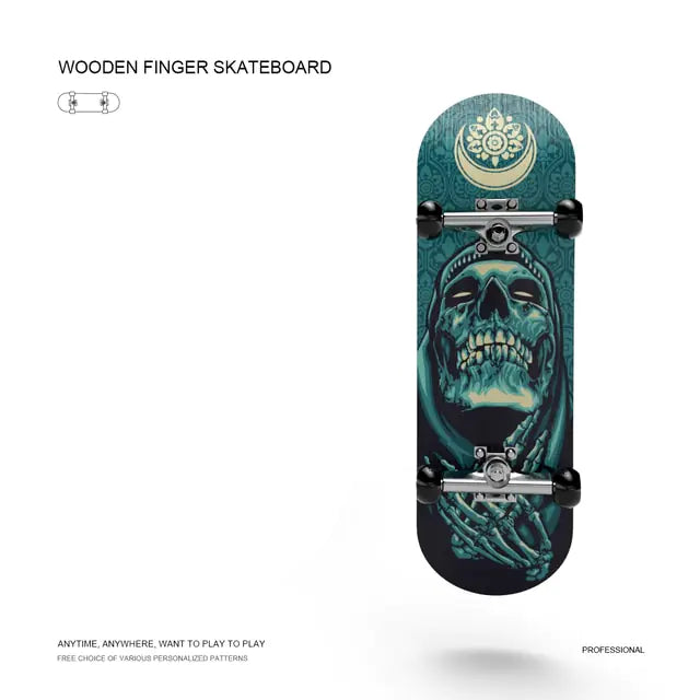 Wooden Finger Skateboards