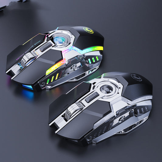 7-button Charging RGB  Wireless Gaming Mouse - GadgetGameHub