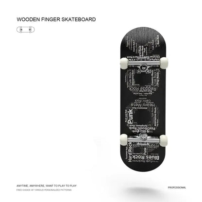 Wooden Finger Skateboards