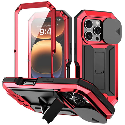 iPhone 16 Case with Screen Camera Protector Heavy Duty Waterproof Case