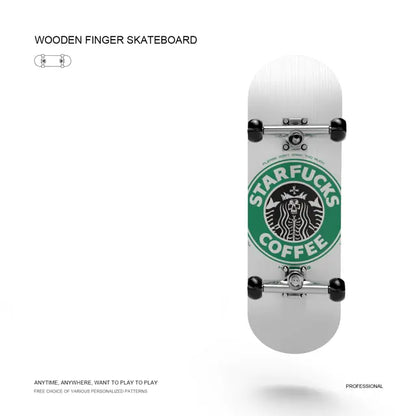 Wooden Finger Skateboards