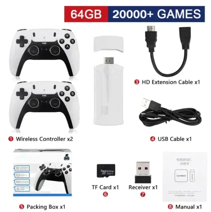 Wireless Retro Gaming Console