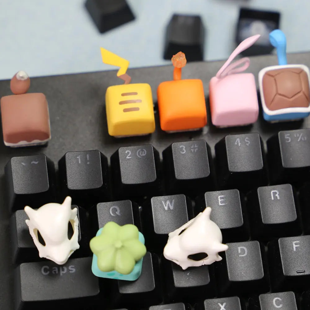 Cartoon Tail Gaming Keycap Elves Keycaps