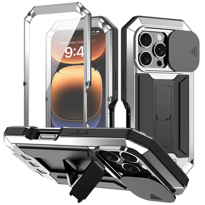 iPhone 16 Case with Screen Camera Protector Heavy Duty Waterproof Case