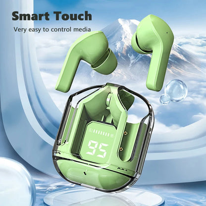 LED Display Smart Touch Bluetooth Headphone