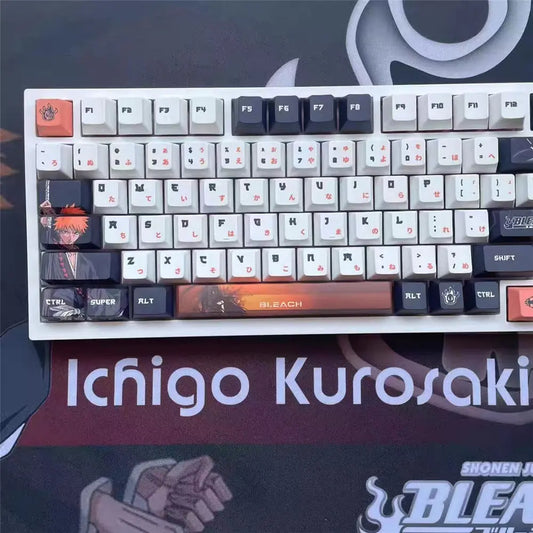 128 Keys Anime Bleach Keycaps