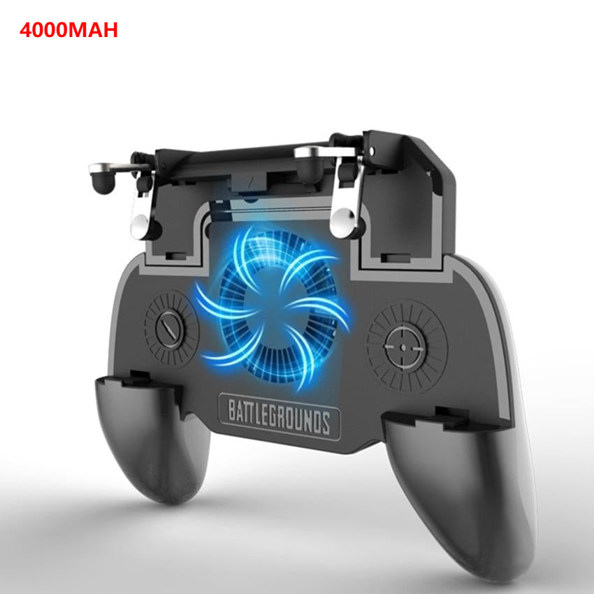 5 in 1 Mobile Gaming Controller With Fan Plus PowerBank - GadgetGameHub