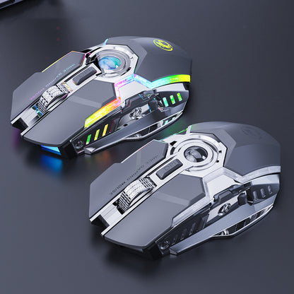 7-button Charging RGB  Wireless Gaming Mouse - GadgetGameHub