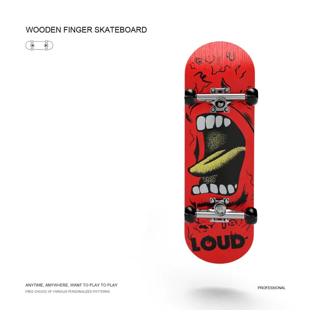 Wooden Finger Skateboards