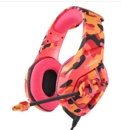 Camouflage Gaming Headphones