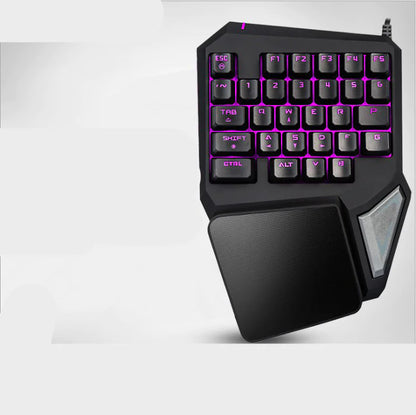 One-Handed Gaming Keyboard Set